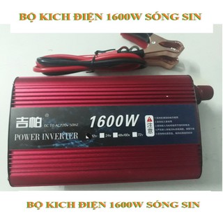 Bộ Chuyển Đổi Điện Sóng Sin 1600w - Inverter 12V DC Lên 220V-1600W