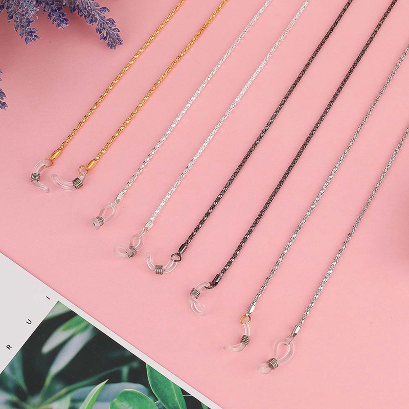 Dây đeo mắt kính đọc sách bằng kim loại tiện dụng