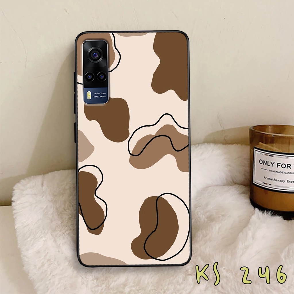 Ốp lưng Vivo Y72 5G - Y51 2020 - Y53s - Ốp lưng vivo in hình nhiều màu sắc, cá tính - Lưng nhám viền TPU