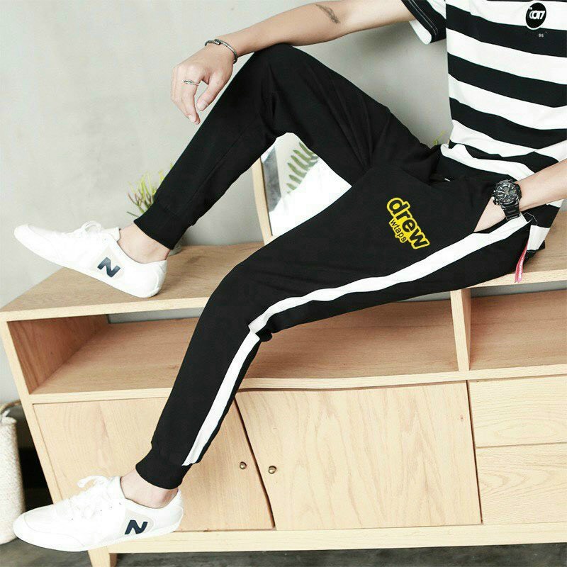 &lt;FREE SHIP&gt; QUẦN JOGGER THUN NỈ NAM NỮ CHẤT ĐẸP DÀY DẶN FORM ĐẸP (1sdrew)