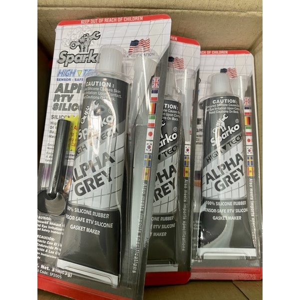 Keo Xám Dán Ron Sparko Alpha Grey 85g loại xịn