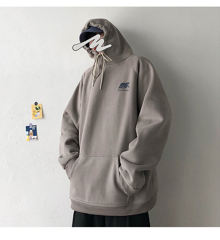 Áo hoodie tay dài phong cách Hàn Quốc hợp thời trang dành cho nam