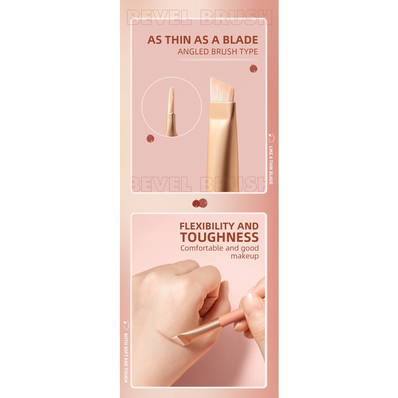 Cọ trang điểm mắt/lông mày UKISS Candied Hawthorn chất lượng