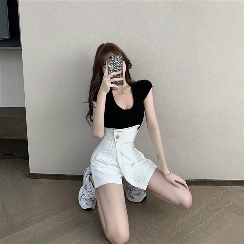 [store 86]Quần giả váy chạy chỉ nổi hot hit