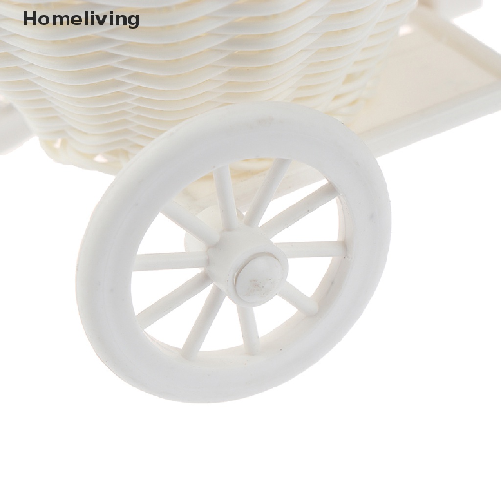 Giỏ Hoa Đan Mây Hình Xe Đạp Độc Đáo Trang Trí Tiệc Cưới
