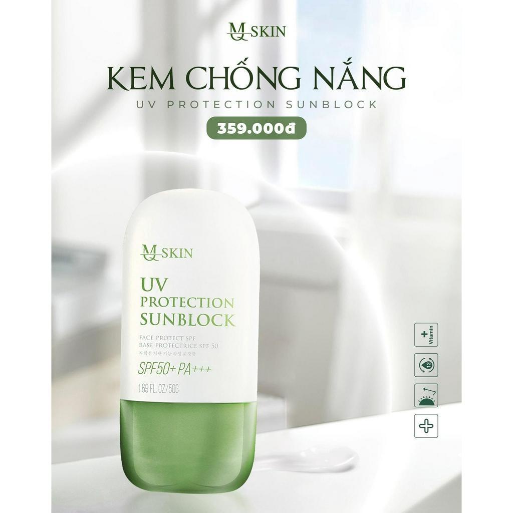 Kem chống nắng MQ SKIN mẫu mới hàng chính hãng 50g