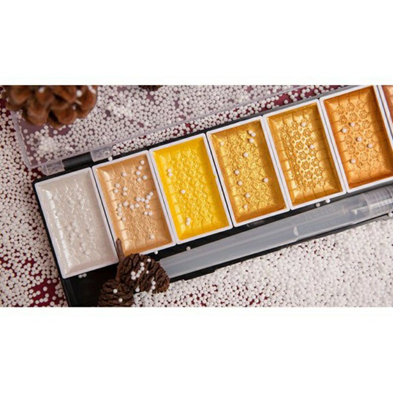 Màu nhũ superior set 5-8 màu