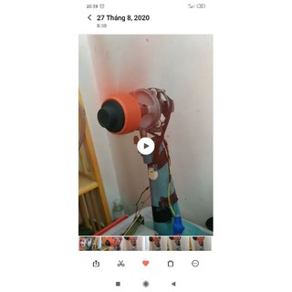 Motor Brushless 26w 1.7A đã đóng cốt quạt
