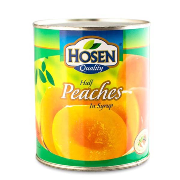 Đào Ngâm Đóng Lon Hosen - Rhodes - Kronos - Boddob 425G & 825G - Giá Tốt Nhất Thị Trường