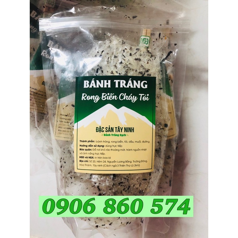 BÁNH TRÁNG TRỘN RONG BIỂN - VỊ RONG BIỂN CÓ 1 KHÔNG 2