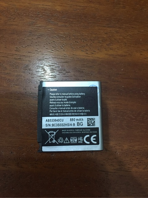 Pin samsung s3600/ s3600i xịn.