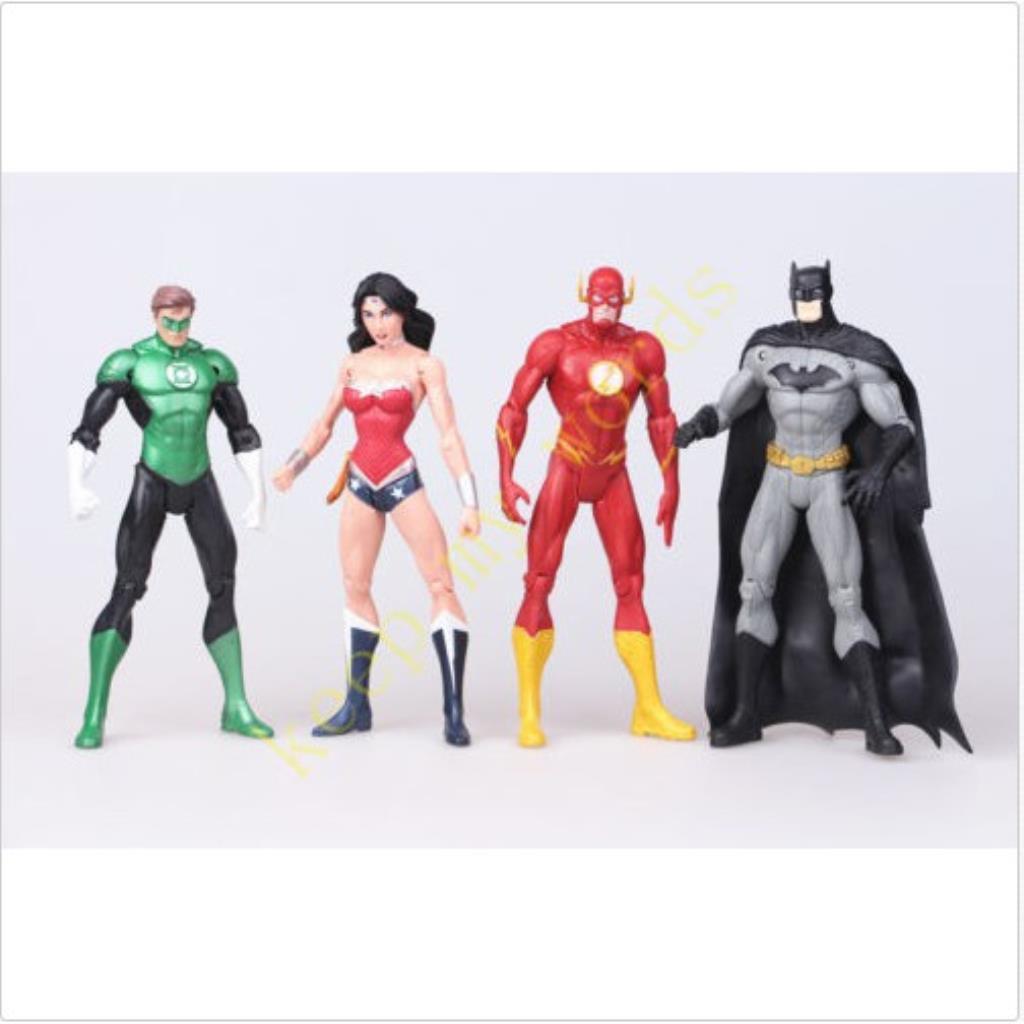 Set 7 Mô Hình Đồ Chơi Nhân Vật Siêu Anh Hùng Trong Phim Justice League