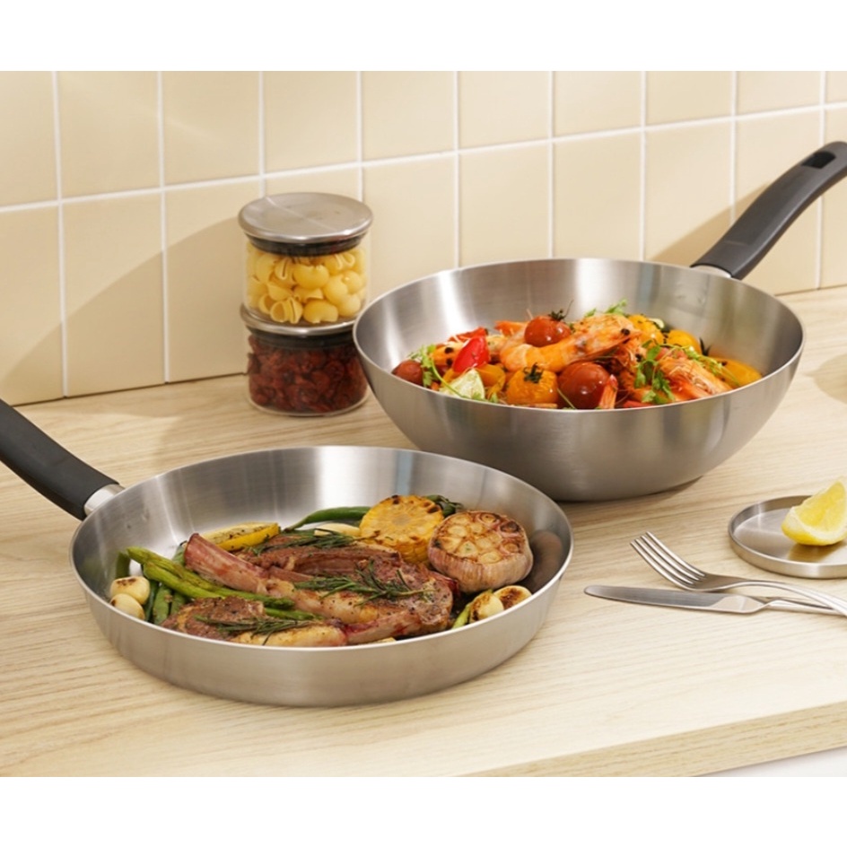 Edelkochen 2022 Chảo IH vết bẩn tiêu chuẩn, Chảo 28cm 2 loại