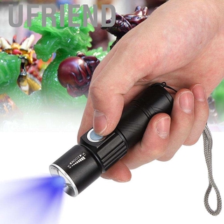 Đèn Pin Chiếu Tia Cực Tím Cổng Sạc Usb