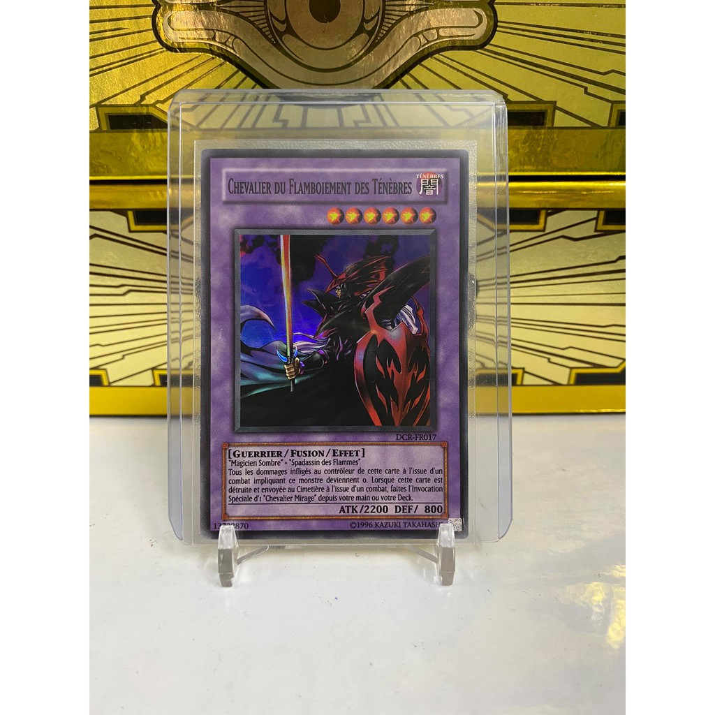 [ Dưa Hấu Yugioh ] Lá bài thẻ bài Dark Flare Knight - Super Rare Unlimited - Tặng bọc bài nhựa bảo quản