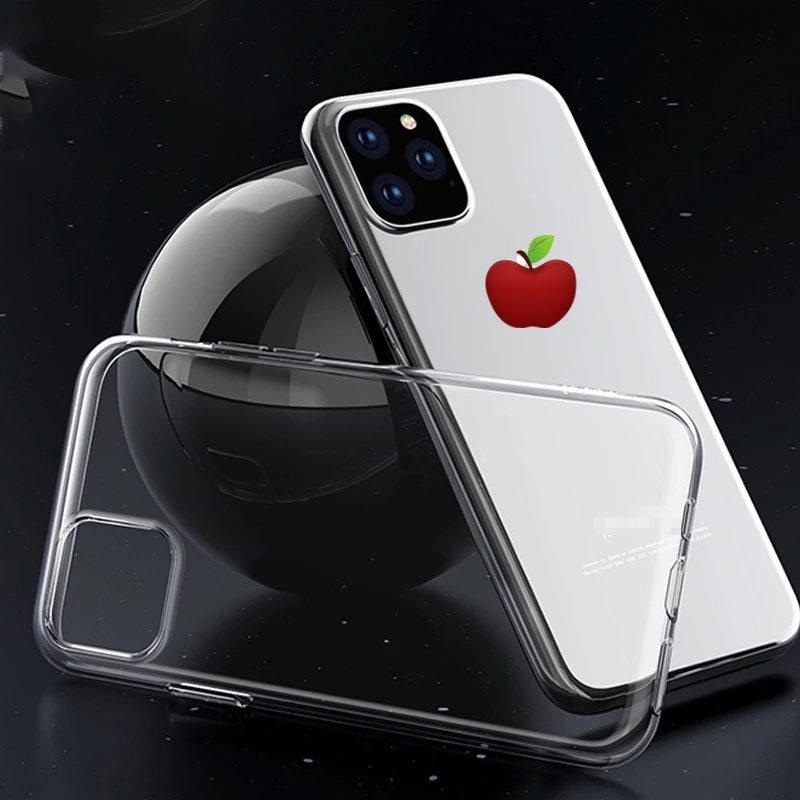 Ốp điện thoại silicon siêu mỏng trong suốt mềm mại thích hợp cho iPhone 12 Mini 12 Pro Max/11 12 Pro Max