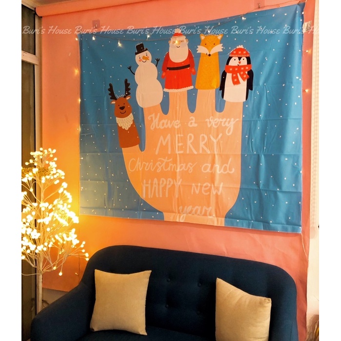 Tranh vải canva Xmas mẫu mới