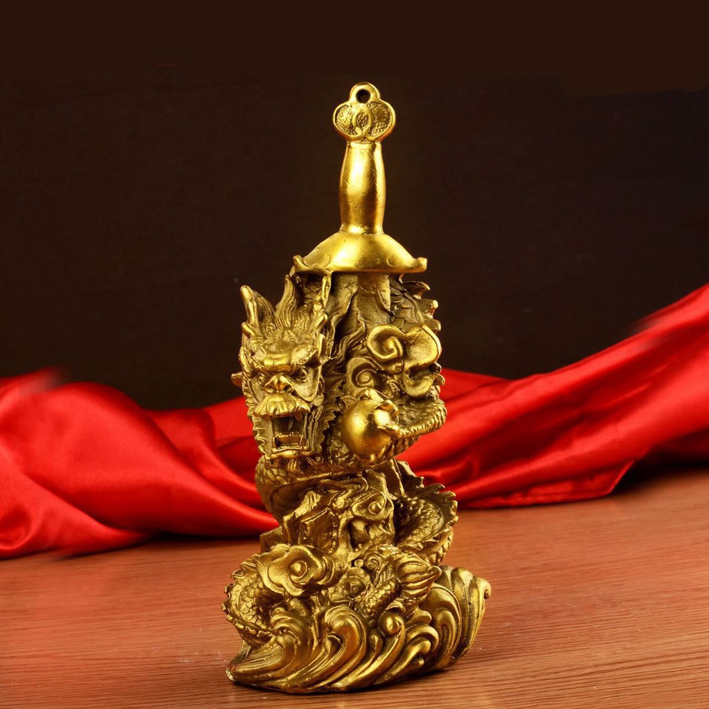 Kim long đồng ng.uyên chất 20cm  - Linh Phẩm Phong Thủy
