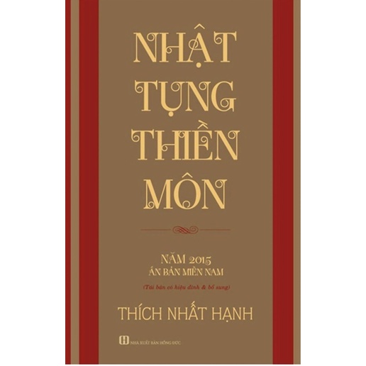 Sách - Nhật Tụng Thiền Môn