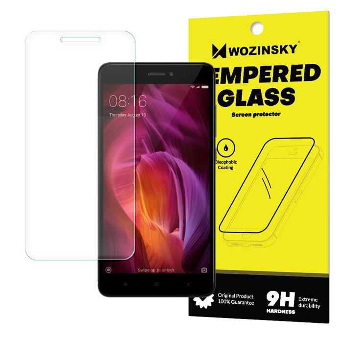 Kính cường lực trong suốt Xiaomi Redmi Note 4x / Redmi Note 4