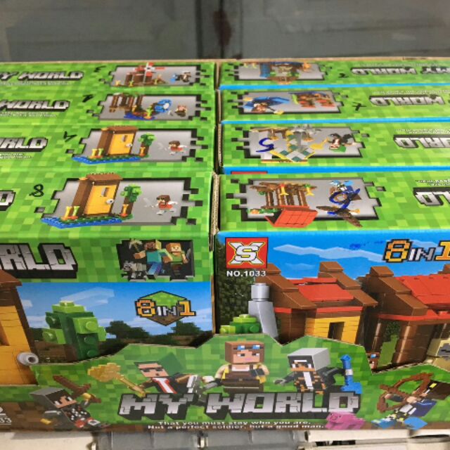 Combo 5 khay lego