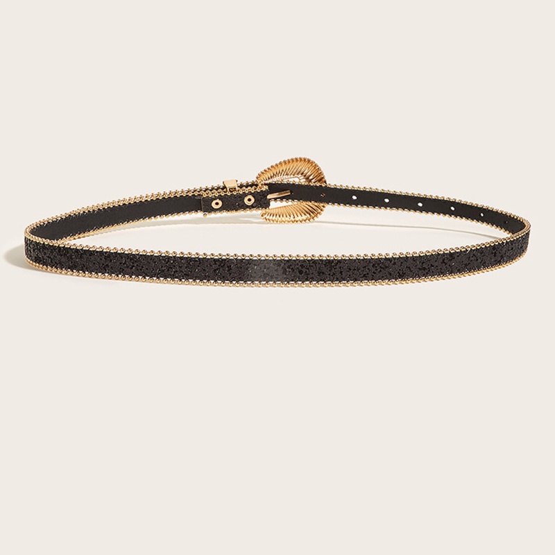 Thắt Lưng Đính Kim Sa Lấp Lánh Sang Trọng Cho Nữ