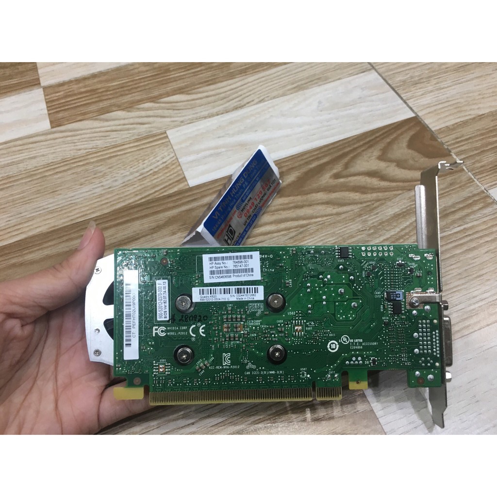 card màn hình Quadro, vga Quadro Nvidia Fermi 600, K600, K620, K2000, K2200, K4000, P600, P620 chuyên đồ họa, PTS, Edit