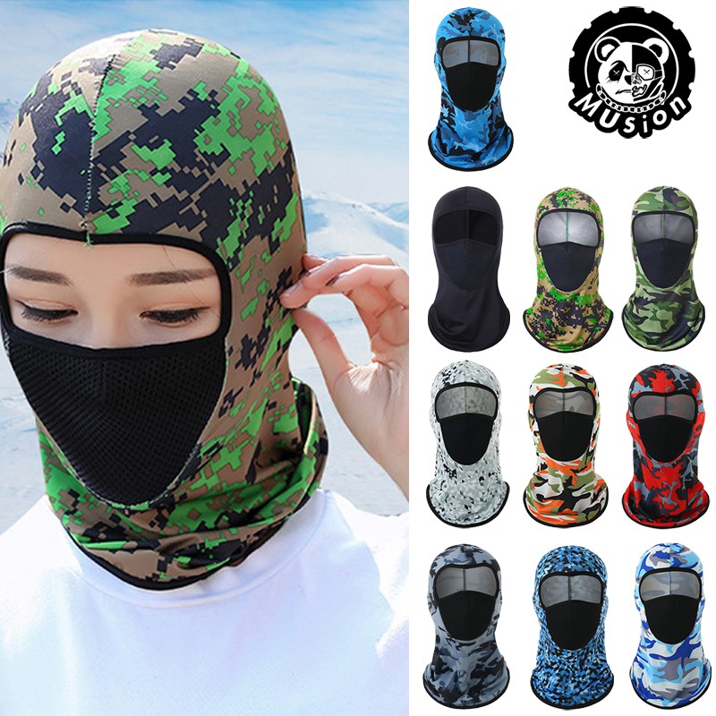 Mặt Nạ Chống Nắng Họa Tiết Rằn Ri Dùng Cho Người Đi Xe Mô Tô / Leo Núi | BigBuy360 - bigbuy360.vn