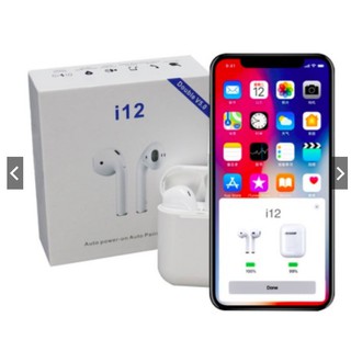 Tai Nghe Bluetooth i12 TWS 5.0 - CẢM ỨNG CHẠM