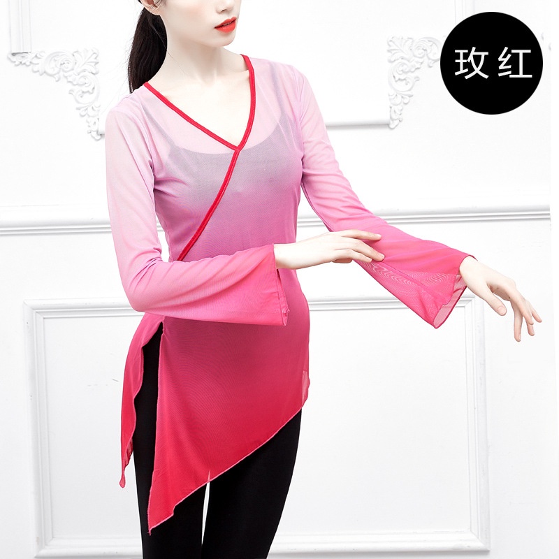 Áo lưới tập múa cổ trang