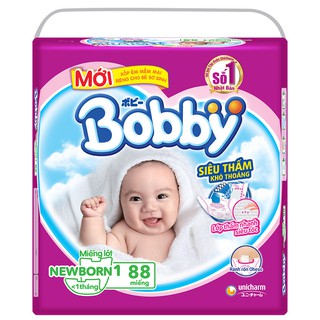 Miếng lót Bobby Newborn 1 - 88 miếng