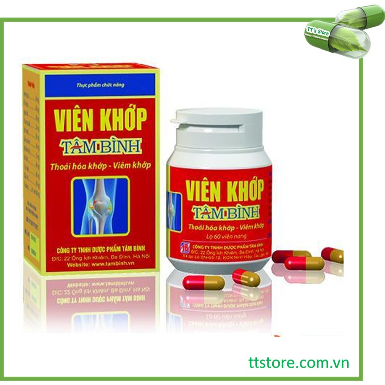 Viên khớp Tâm Bình (Hộp 60 viên)