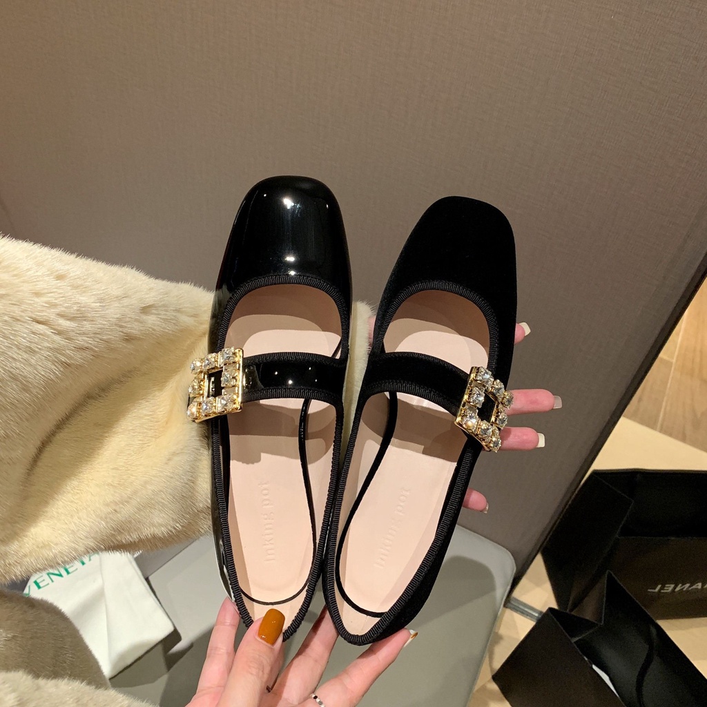 Giày búp bê XIELUAIZTA đế bằng xinh xắn thời trang dành cho nữ big size