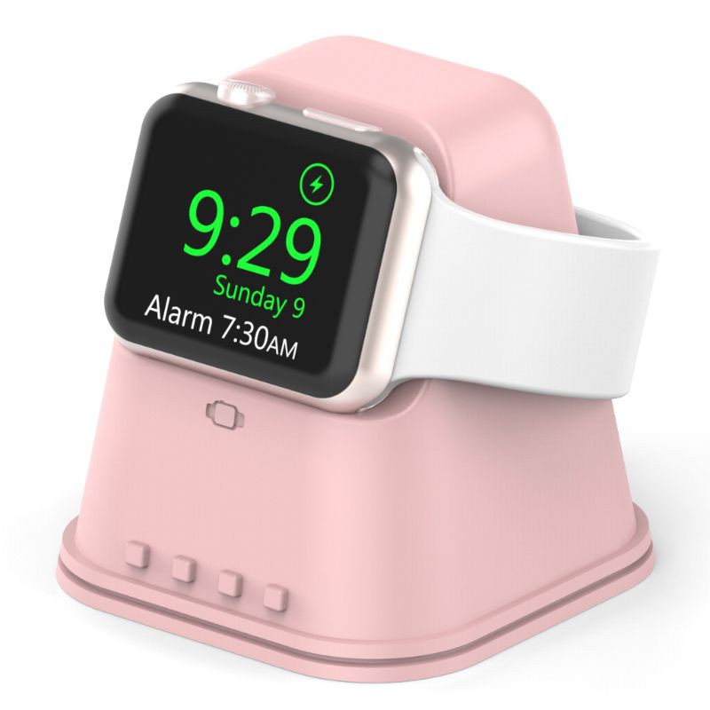 Đế Sạc Bằng Silicone Cho Iwatch- Series 12345