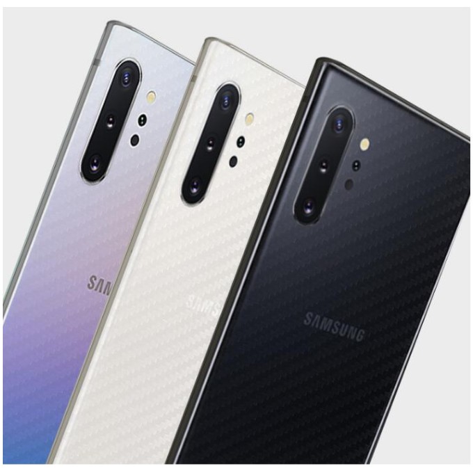 Miếng Dán Bảo Vệ Mặt Sau Cho Samsung Note10 Pro S10 Pro S10E Note 8 S8 Plus S9 Plus Note 9