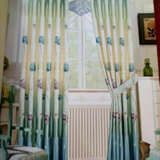 Rèm ri đô căng thẳng che cửa hoặc che giường . rộng 3.5m cao 2.3m x1 +1 thanh treo dài 1.4m kèm phụ kiện