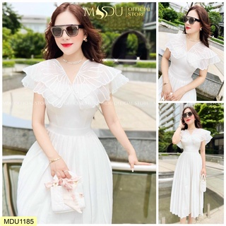 Đầm dự tiệc thiết kế cổ tròn thắt nơ MDU1185 - Zin Boutique [kèm ảnh thật]