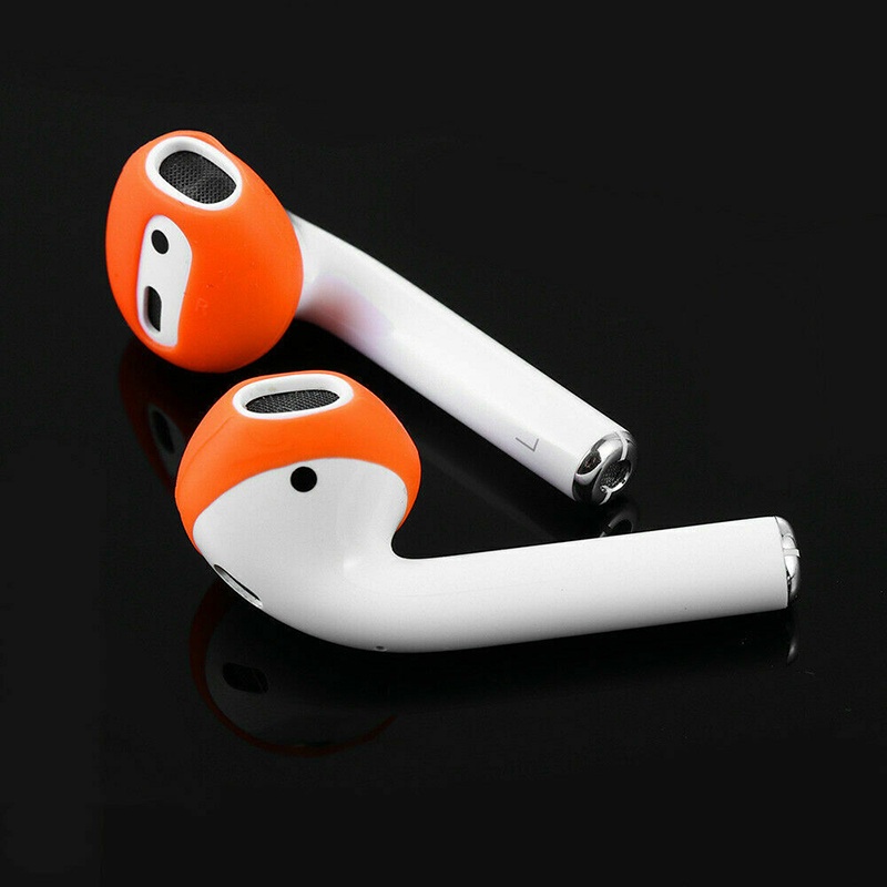 1 Cặp Vỏ Bảo Vệ Hộp Sạc Tai Nghe Apple AirPods YR Bằng Silicon Chống Trượt