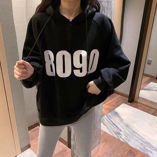 Áo nỉ mũ 8090