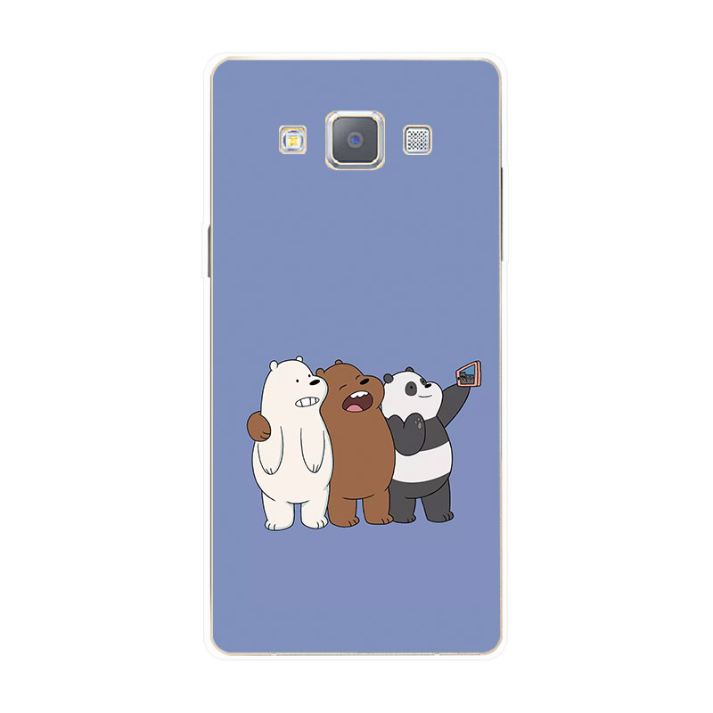 Ốp Lưng TPU Mềm Samsung A3 A5 A7 2015  Three Bare Bears 3