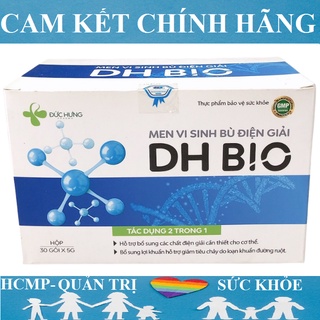 Men vi sinh bù điện giải probiotic tăng sức đề kháng DH BIO bào tử lợi khuẩn giảm tiêu chảy chướng bụng đầy hơi 30 gói
