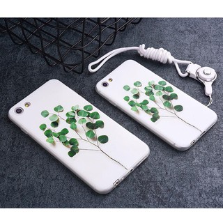 Ốp in nổi cây xanh lá xanh cho iphone