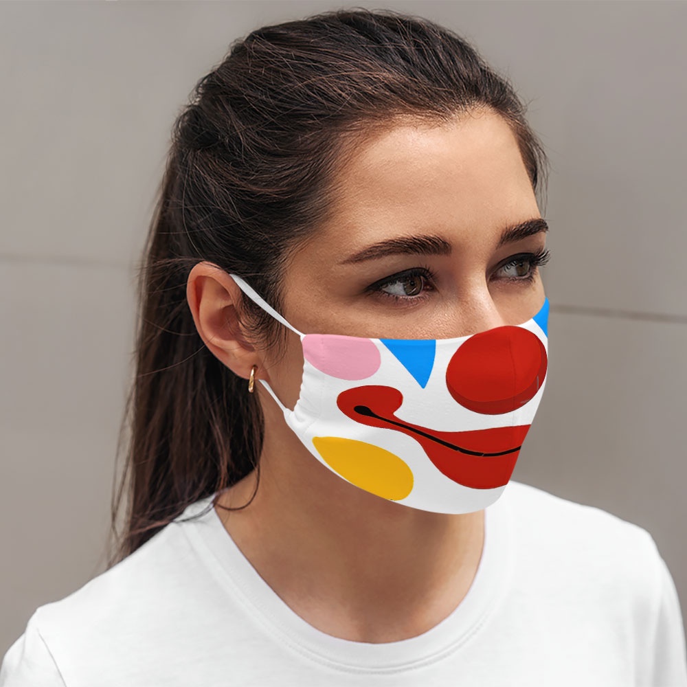 Khẩu trang vui nhộn cute đáng yêu hoạt hình trẻ em dễ thương Hình Vẽ DRAWN CARTWELL chất liệu vải mềm phòng ô nhiễm bảo