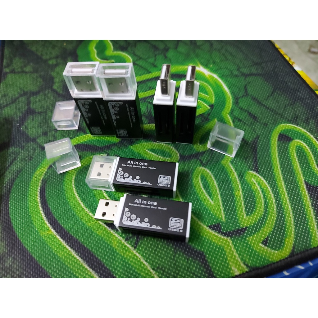 Đầu Đọc Thẻ Nhớ 4 Loại Thẻ Vuông DT-105