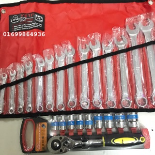 Combo: Bộ cờ lê yeti và bộ khẩu top