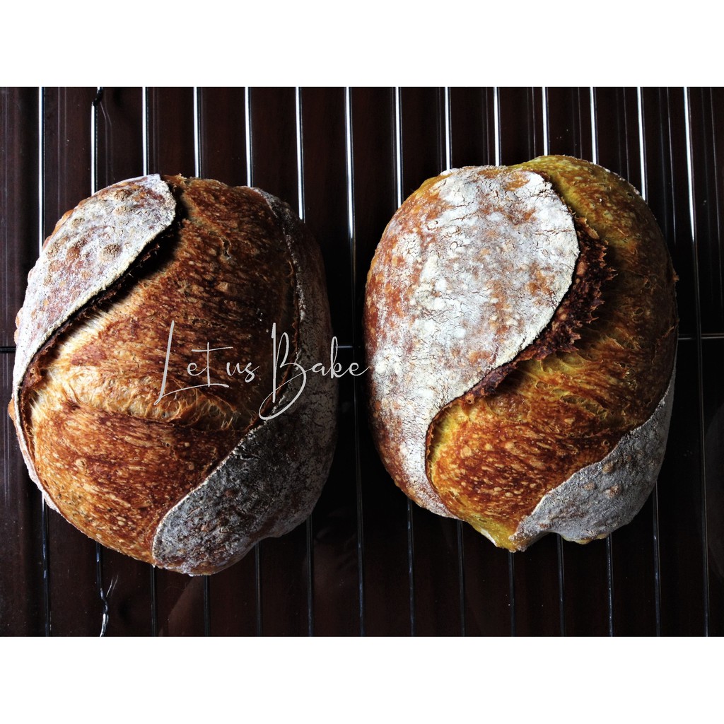 Turmeric Sourdough Bread 350g Bánh Mì Nghệ Men Tự Nhiên
