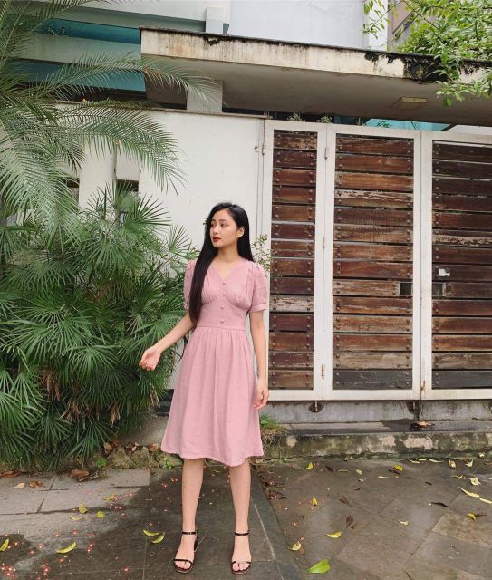 Đầm midi Topshop