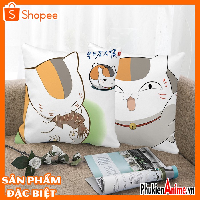 Shop Anime HCM - Áo gối, gối tựa lưng, gối sofa, bao gối 40x40 in hình Anime Natsume Yuujinchou