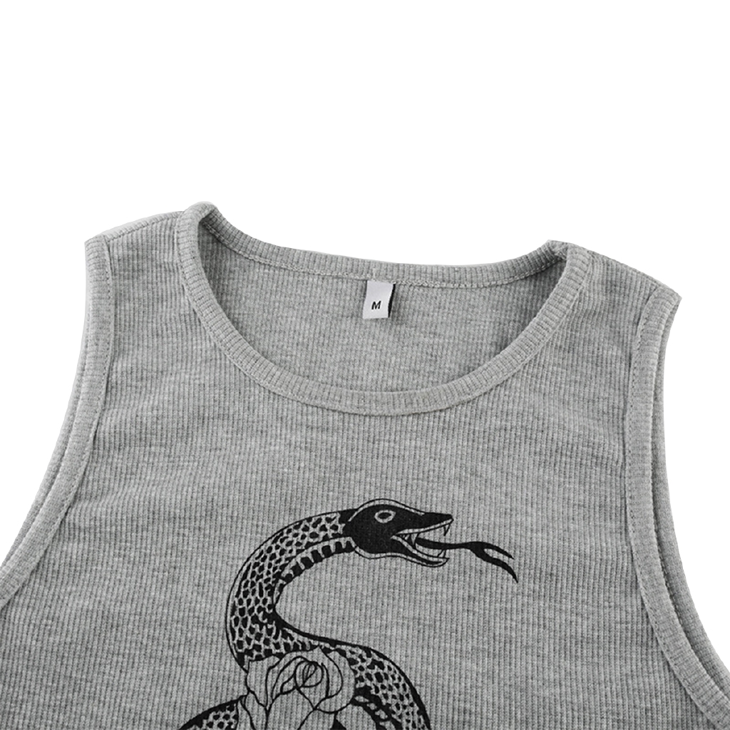 Áo Sát Nách Hoạ Tiết Da Rắn Thời Trang Mùa Hè