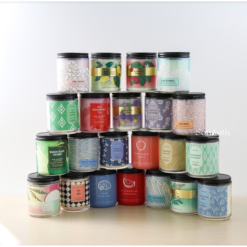 Nến thơm 1 bấc BBW Single Wick Candle